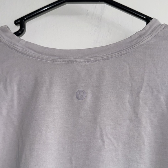 Lululemon cotton t-shirt for women size 10 in Colour: Lilac Ether - Picture 6 of 6